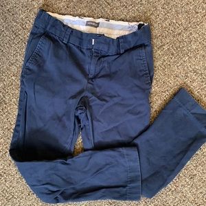 Newberry Youth Navy Dress Pant. Size 7(6x)